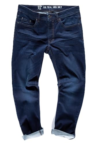 JP 1880 Herren Jeans, Flexnamic®, Straight Fit, Bis Gr. 72/36, Dark Blue Denim, 40W / 32L EU von JP 1880