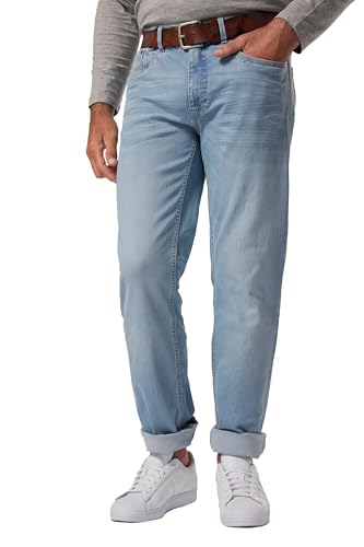 JP 1880 Herren große Größen Übergrößen Menswear L-8XL Jeans, FLEXNAMIC®, Straight Fit, bis Gr. 72/36 Light Blue 72 796679901-72 von JP 1880