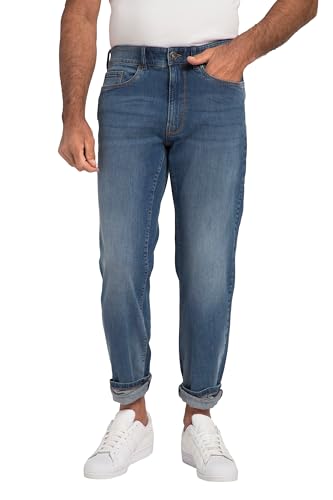 JP 1880 Herren große Größen Übergrößen Menswear L-8XL JP Fashion, Jeans, Powerstrech, 5-Pocket, Regular Fit medium Stone 66 820742907-66 von JP 1880