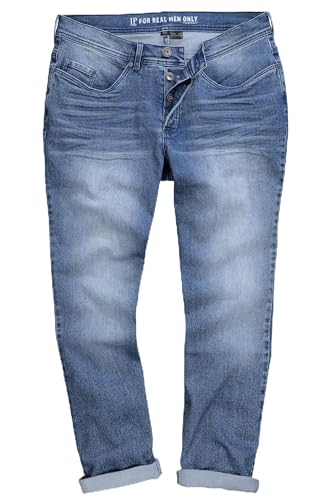 JP 1880 Herren große Größen Übergrößen Menswear L-8XL Jeans FLEXNAMIC®, Denim, Regular Fit, 5-Pocket bis Gr. 72 Blue Denim 52 833144902-52 von JP 1880