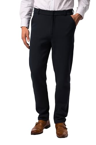 JP 1880 Herren große Größen Menswear L-8XL Jersey-Hose, Chino, FLEXNAMIC®, Business, Chino, Baukasten New York, bis 8 XL Navy blau 7XL 806097785-7XL von JP 1880