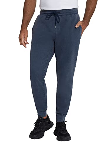 JP 1880 Herren große Größen Übergrößen Menswear L-8XL Jogginghose, Homewear, Vintage Look, Elastikbund Mattes Nachtblau 6XL 812838130-6XL von JP 1880