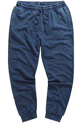 JP 1880 Herren große Größen Übergrößen Menswear L-8XL Jogginghose, Homewear, Vintage Look, Elastikbund blau 6XL 812838731-6XL von JP 1880