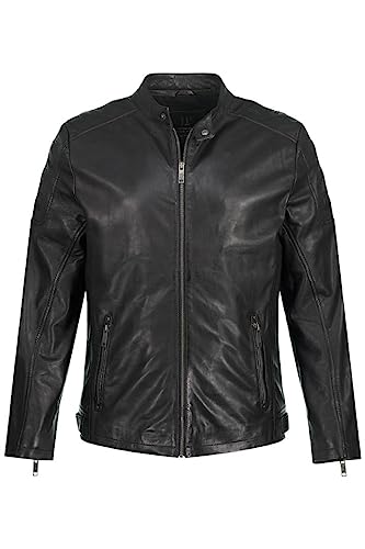 JP 1880 Herren große Größen Übergrößen Menswear L-8XL Lederjacke, Bikerstyle, feinstes Lamm-Nappa, Schulter-Steppung schwarz 7XL 820704100-7XL JP 1880 Herren große Größen Übergrößen Menswear L-8XL Lederjacke, Bikerstyle, feinstes Lamm-Nappa, Schulter-Steppung schwarz 7XL 820704100-7XL von JP 1880