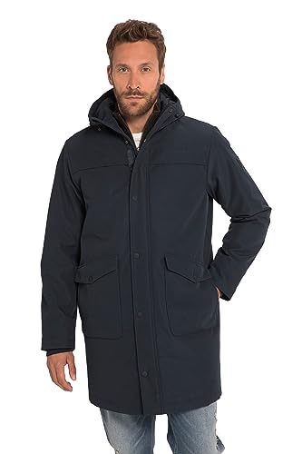 JP 1880 Herren große Größen Übergrößen Menswear L-8XL Parka, Kapuze, viele Taschen navy blau 5XL 808794130-5XL von JP 1880