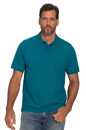 JP 1880 Herren Poloshirt, Piqué Hemd Ozeanblau L von JP 1880