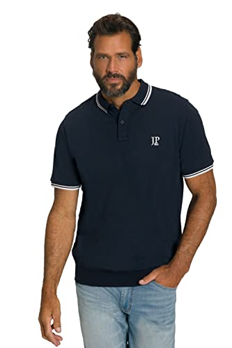 JP 1880 Herren Poloshirt, Bauchfit Shirt, Nachtblau, 7XL EU von JP 1880