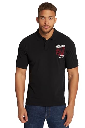 JP 1880 Herren 1 Poloshirt, Schwarz, 3XL EU von JP 1880