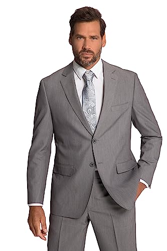 JP 1880 Herren große Größen Übergrößen Menswear L-8XL Sakko, Business, FLEXNAMIC®, Baukasten Keos, bis Gr. 72/36 stahlgrau 60 815535100-60 von JP 1880