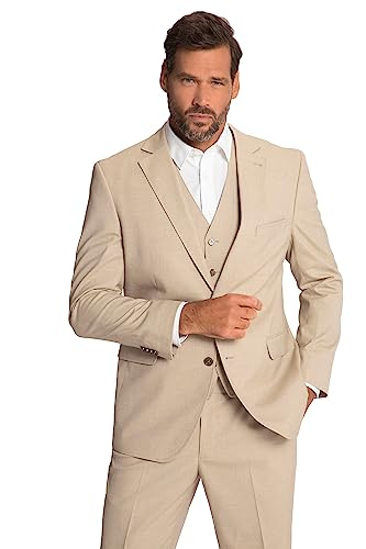 JP 1880 Herren große Größen Übergrößen Menswear L-8XL Sakko, Business, FLEXNAMIC®, Baukasten Paris, bis Gr.36/72/134 sandgrau 70 815894315-70 von JP 1880