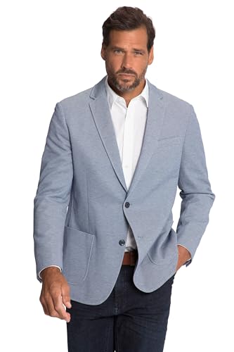 JP 1880 Herren große Größen Übergrößen Menswear L-8XL Sakko, Revers, leichtes Halbfutter ägäisblau 58 815431730-58 von JP 1880