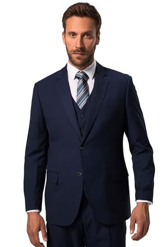 JP 1880 Herren große Größen Übergrößen Menswear L-8XL Sakko Kasos Baukasten FLEXNAMIC®, Business, bis Gr. 72 dunkel Marine 66 825977730-66 von JP 1880