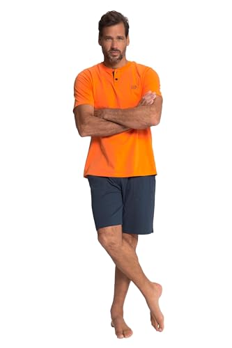 JP 1880 Herren große Größen Übergrößen Menswear L-8XL Schlafanzug, Homewear, Oeko-TEX, T-Shirt, Hose knallorange XXL 812510654-XXL von JP 1880