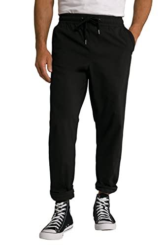 JP 1880 Herren große Größen Übergrößen Menswear L-8XL Schlupfhose, FLEXNAMIC®, Elastikbund, Tapered Loose Fit schwarz XL 790142100-XL von JP 1880