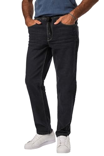 JP 1880 Herren große Größen Übergrößen Menswear L-8XL Schlupfjeans FLEXNAMIC®, Denim, Modern Fit, 5-Pocket, Dirty Denim Dunkles Denim XL 820657120-XL von JP 1880