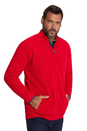 JP 1880 Herren große Größen Übergrößen Menswear L-8XL Strickjacke, Stehkragen, Zipper Salsa 3XL 812852530-3XL von JP 1880