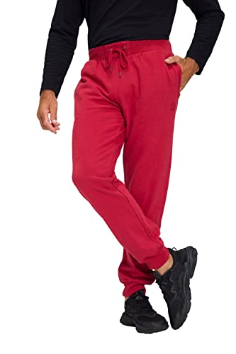 JP 1880 Herren große Größen Übergrößen Menswear L-8XL Sweathose, Homewear, Modern Fit, Elastikbund, bis 8 XL Chilli rot 3XL 810706534-3XL von JP 1880