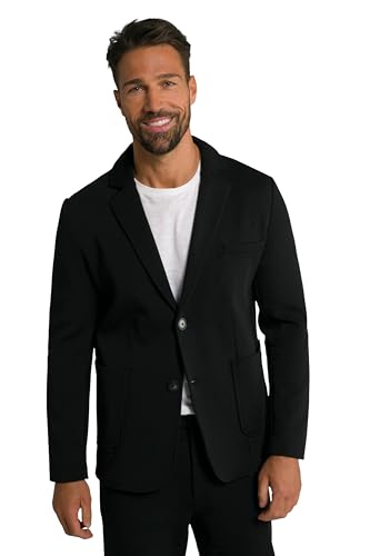 JP 1880 Herren Sweatsakko, New York, Flexnamic® Blazer, Schwarz, 6XL EU von JP 1880
