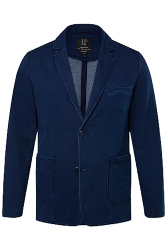 JP 1880 Herren große Größen Übergrößen Menswear L-8XL Sweatsakko, Business, Vintage Look, Revers, bis 8 XL Navy blau 6XL 826175130-6XL JP 1880 Herren große Größen Übergrößen Menswear L-8XL Sweatsakko, Business, Vintage Look, Revers, bis 8 XL Navy blau 6XL 826175130-6XL von JP 1880