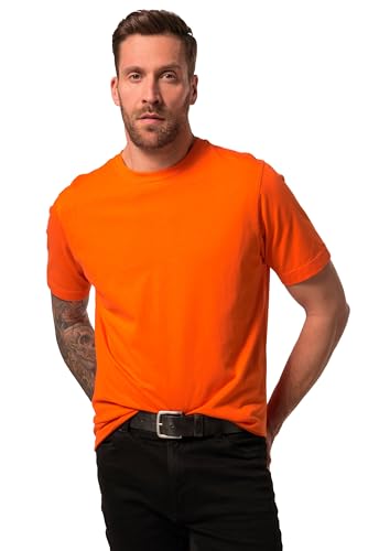 JP 1880 Herren große Größen Übergrößen Menswear L-8XL T-Shirt, Basic, Rundhals, gekämmte Baumwolle, bis 8XL orange 3XL 702558650-3XL JP 1880 Herren große Größen Übergrößen Menswear L-8XL T-Shirt, Basic, Rundhals, gekämmte Baumwolle, bis 8XL orange 3XL 702558650-3XL von JP 1880