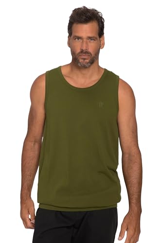 JP 1880 Herren große Größen Übergrößen Menswear L-8XL Tanktop, Bauchfit, Spezialschnitt, bis 8XL seegrün 3XL 719783441-3XL von JP 1880