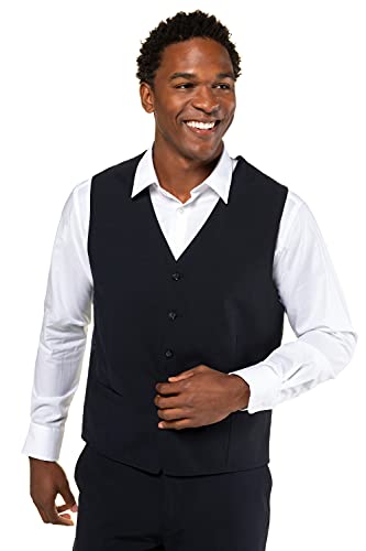 JP 1880 Herren große Größen Übergrößen Menswear L-8XL Weste, Business, FLEXNAMIC®, Baukasten Zeus, bis Gr. 72/36 dunkel marine 66 705621730-66 von JP 1880