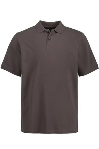 JP 1880 Herren große Größen Übergrößen Menswear L-8XL JP1880 Poloshirt, Basic, Halbarm, Piqué, L bis 10XL Graphitgrau 3XL 702560100-3XL von JP 1880