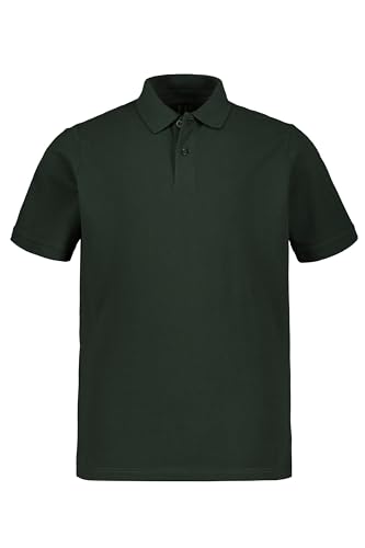 JP 1880 Herren große Größen Übergrößen Menswear L-8XL Poloshirt, Basic, Halbarm, Piqué, bis 10XL dunkelgrün 7XL 702560442-7XL von JP 1880