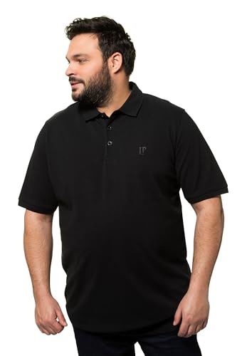 JP 1880 Herren Bauchfit Poloshirts, Schwarz, 7XL EU von JP 1880