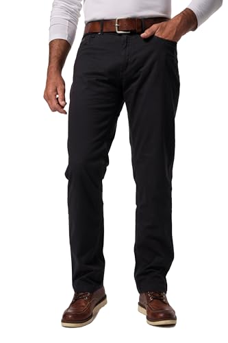 JP 1880 Herren große Größen Übergrößen Menswear L-8XL 5-Pocket Hose, elastischer Bund, Regular Fit dunkel Marine 60 717157730-60 von JP 1880
