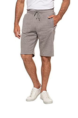 JP 1880 Herren große Größen Übergrößen Menswear L-8XL Bermuda, Basic, Kurze Jogginghose, bis 8XL grau Melange 3XL 702636123-3XL von JP 1880