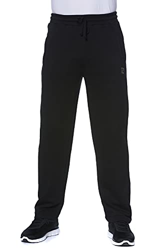 JP 1880 Herren große Größen Übergrößen Menswear L-8XL JP1880 Jogginghose, Basic, gerade geschnitten, Basic Fit, bis 8XL schwarz L 702635130-L von JP 1880