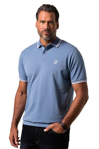 JP1880 Herren große Größen Übergrößen Menswear L-8XL Poloshirt, Bauchfit, Piqué, Halbarm, bis 8 XL von JP 1880