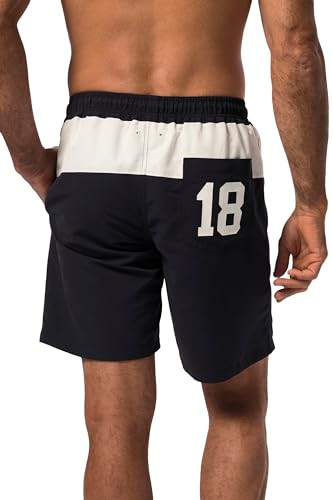 Jay-PI Jay-PI Badeshorts, Beachwear, Elastikbund, Streifen dunkel Marine 3XL 823082730-3XL von JP 1880