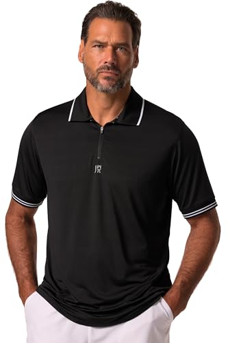 Jay-PI Jay-PI Funktions-Poloshirt, Tennis, Halbarm, Quickdry, bis 7 XL schwarz 7XL 833894100-7XL Jay-PI Jay-PI Funktions-Poloshirt, Tennis, Halbarm, Quickdry, bis 7 XL schwarz 7XL 833894100-7XL von JP 1880