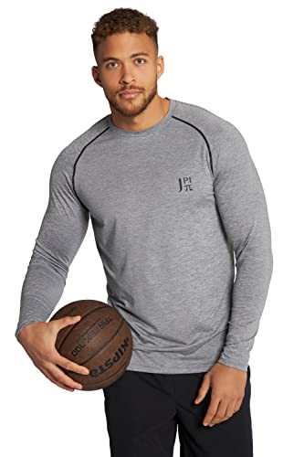 JP 1880 Funktions-Shirt, FLEXNAMIC®, Fitness, Langarm, Quickdry grau Melange L 811745123-L von JAY-PI