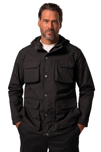 Jay-PI Jay-PI Funktionsjacke, Bauchfit, Outdoor, Regenjacke, bis 7 XL schwarz 4XL 834043100-4XL von JP 1880