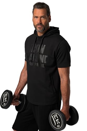Jay-PI Jay-PI Hoodie Iron Anvil, Fitness, Halbarm, Quickdry, Kapuze, bis 7 XL schwarz 4XL 828920100-4XL Jay-PI Jay-PI Hoodie Iron Anvil, Fitness, Halbarm, Quickdry, Kapuze, bis 7 XL schwarz 4XL 828920100-4XL von JP 1880