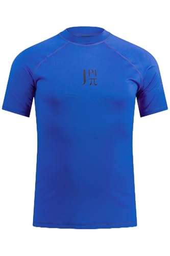 Jay-PI Jay-PI Schwimmshirt, Halbarm, Stehkragen, UV-Schutz Starkes blau 5XL 806611763-5XL von JP 1880