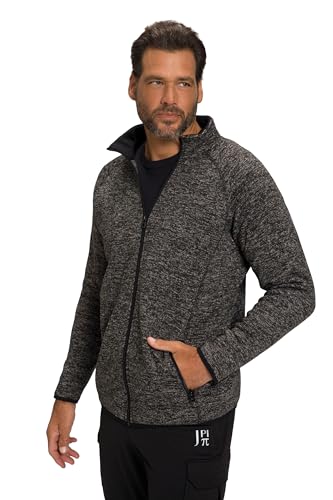 Jay-PI Jay-PI Strickfleece-Jacke grau Melange 5XL 802394123-5XL von JP 1880