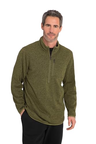 Jay-PI Jay-PI Strickfleecetroyer, Trekking, Outdoor dunkel grün 3XL 811598443-3XL von JP 1880