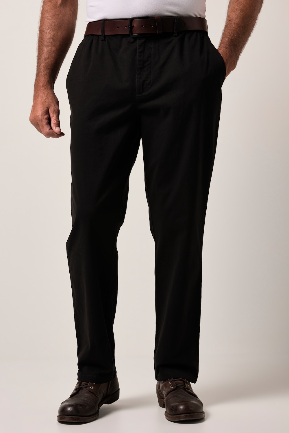 Große Größen JP AWARE Chino, Herren, schwarz, Größe: XXL, Baumwolle, JP-Aware Große Größen JP AWARE Chino, Herren, schwarz, Größe: XXL, Baumwolle, JP-Aware von JP-Aware