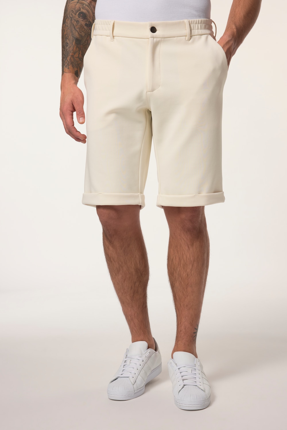 Große Größen JP AWARE Chino-Bermuda, Herren, beige, Größe: 68, Baumwolle, JP-Aware Große Größen JP AWARE Chino-Bermuda, Herren, beige, Größe: 68, Baumwolle, JP-Aware von JP-Aware