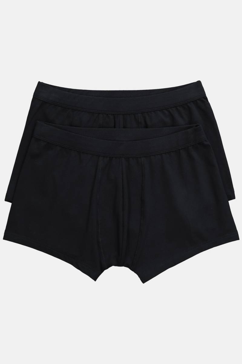 Große Größen JP AWARE Hip-Pants im 2er-Pack, Herren, schwarz, Größe: L, Baumwolle, JP-Aware von JP-Aware