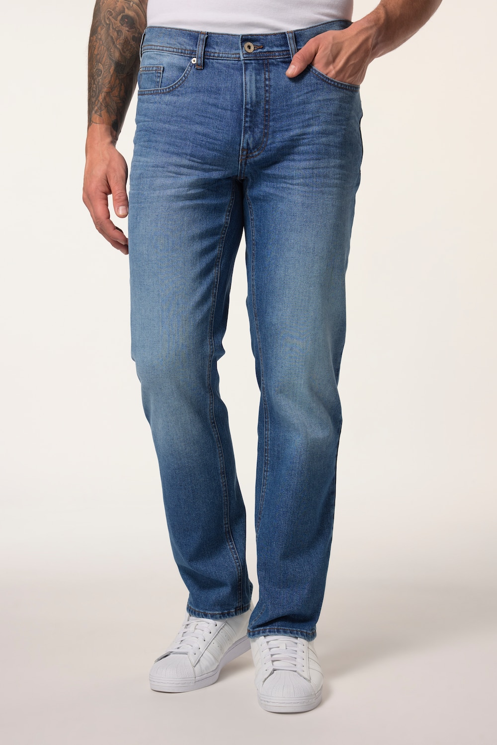 Große Größen JP AWARE Jeans, Herren, blau, Größe: 56, Baumwolle, JP-Aware von JP-Aware