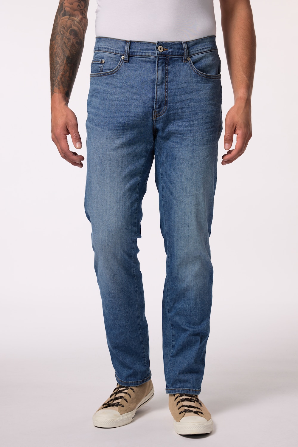 Große Größen JP AWARE Jeans FLEXNAMIC®, Herren, blau, Größe: 64, Baumwolle, JP-Aware von JP-Aware