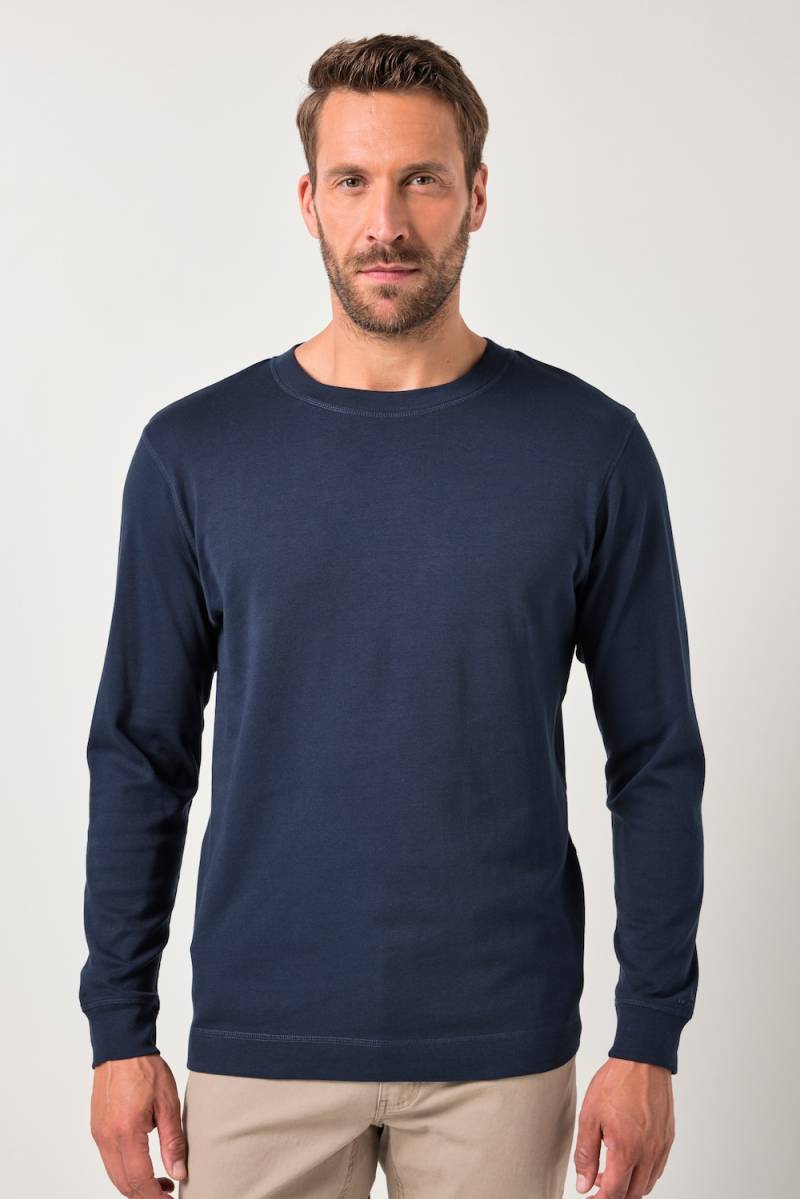 Große Größen JP AWARE Langarmshirt, Herren, blau, Größe: XL, JP-Aware von JP-Aware