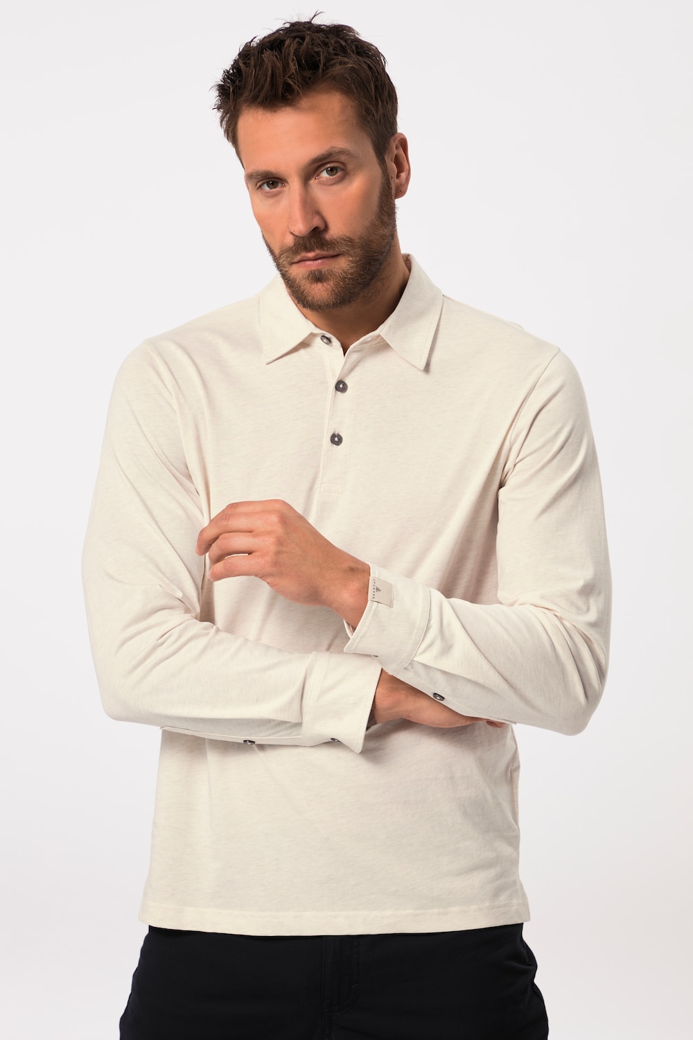 Große Größen JP AWARE Poloshirt, Herren, gelb, Größe: 4XL, Baumwolle, JP-Aware von JP-Aware