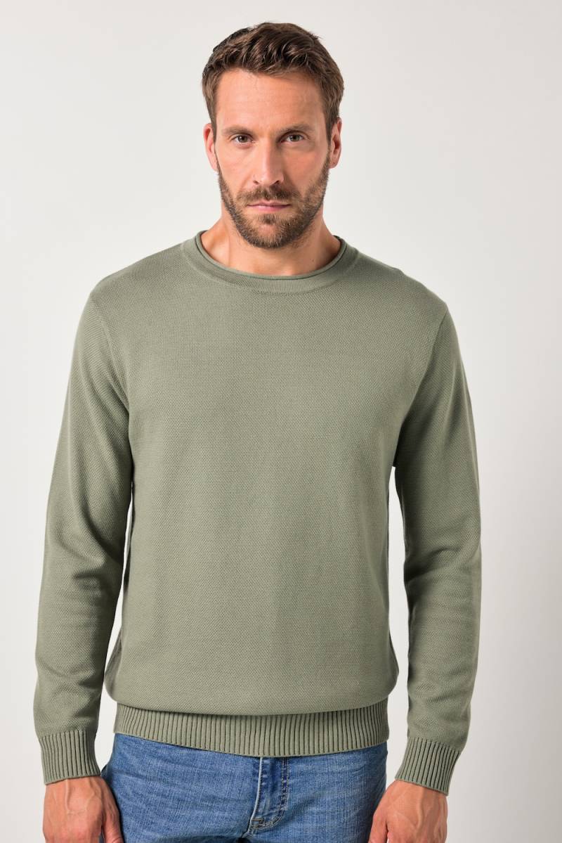 Große Größen JP AWARE Pullover, Herren, grau, Größe: L, Synthetische Fasern, JP-Aware von JP-Aware