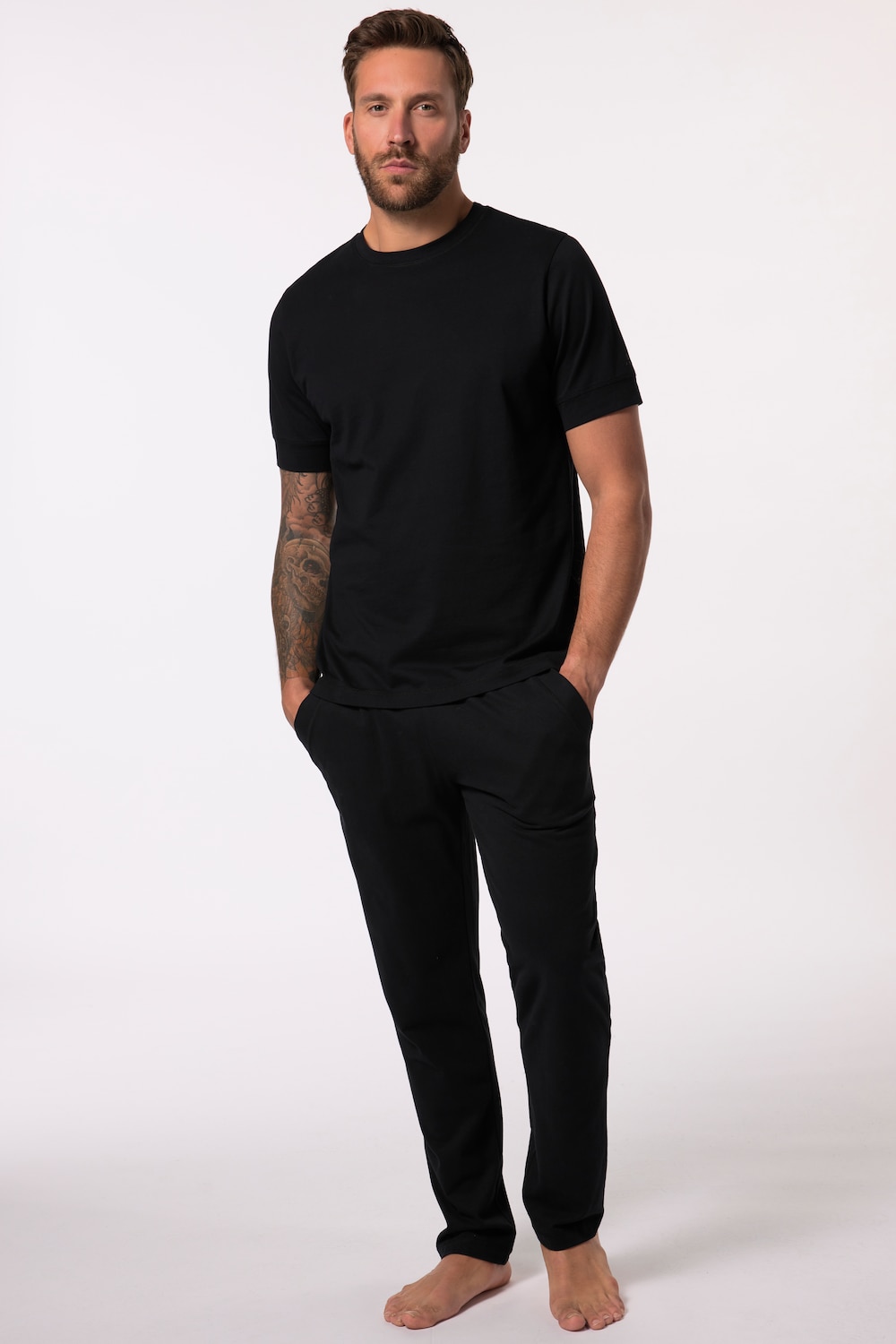 Große Größen JP AWARE Schlafanzug, Herren, schwarz, Größe: 7XL, Baumwolle, JP-Aware Große Größen JP AWARE Schlafanzug, Herren, schwarz, Größe: 7XL, Baumwolle, JP-Aware von JP-Aware